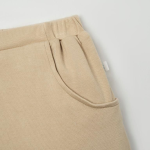 Bộ quần áo sơ sinh Nous cộc tay phối màu trắng - be