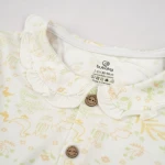 Bộ quần áo trẻ em Bu baby dài tay Pyjamas cổ bèo