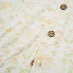 Bộ quần áo trẻ em Bu baby dài tay Pyjamas cổ bèo