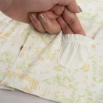 Bộ quần áo trẻ em Bu baby dài tay Pyjamas cổ bèo