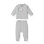 Bộ sơ sinh cài chéo Unbee 2 vạt kín bụng