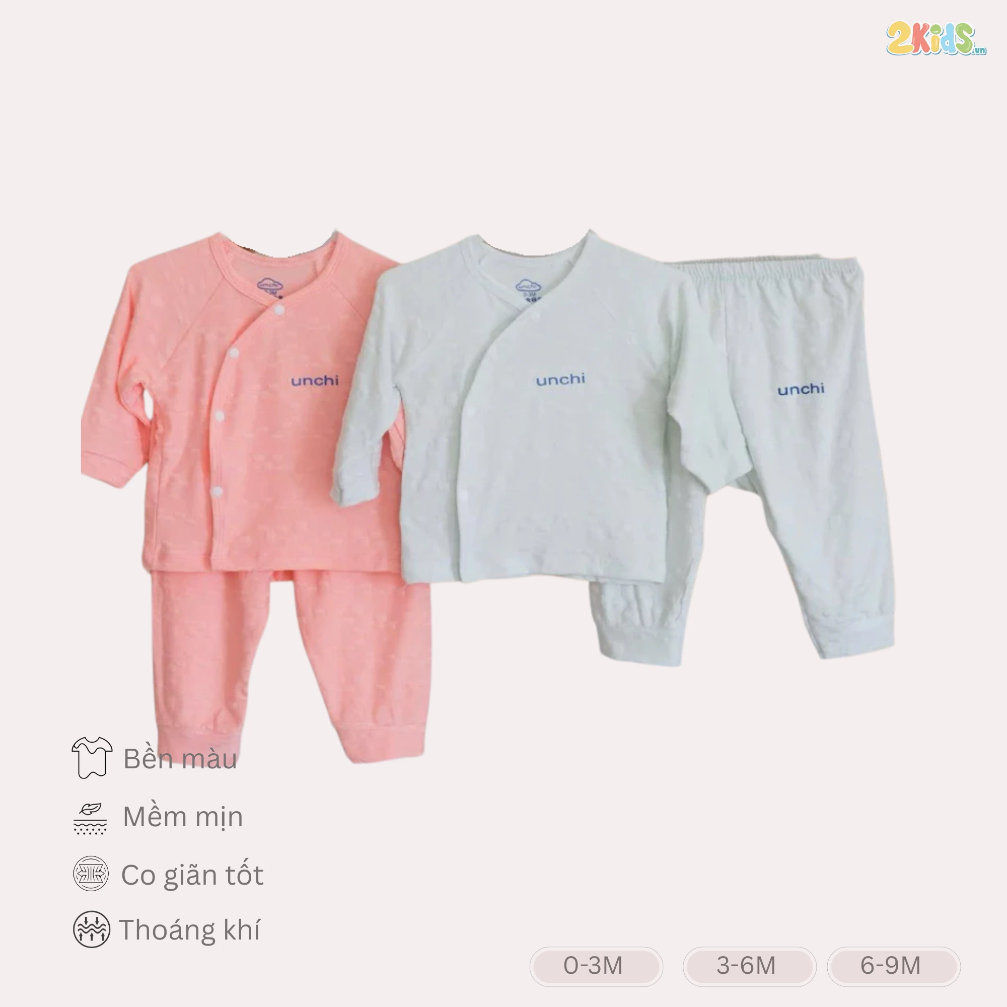 https://2kids.vn/products/bo-so-sinh-dai-tay-unchi-petit-tham-hut-mo-hoi