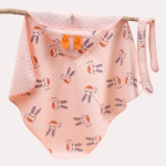 Chăn ủ cotton xốp có mũ và đai