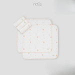 Khăn sữa Nous bambo in họa tiết  (Set 5 chiếc)
