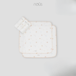 Khăn sữa Nous bambo in họa tiết  (Set 5 chiếc)