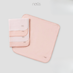 Khăn sữa Nous màu trắng mix (Set 5 chiếc)