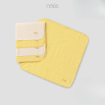 Khăn sữa Nous màu trắng mix (Set 5 chiếc)
