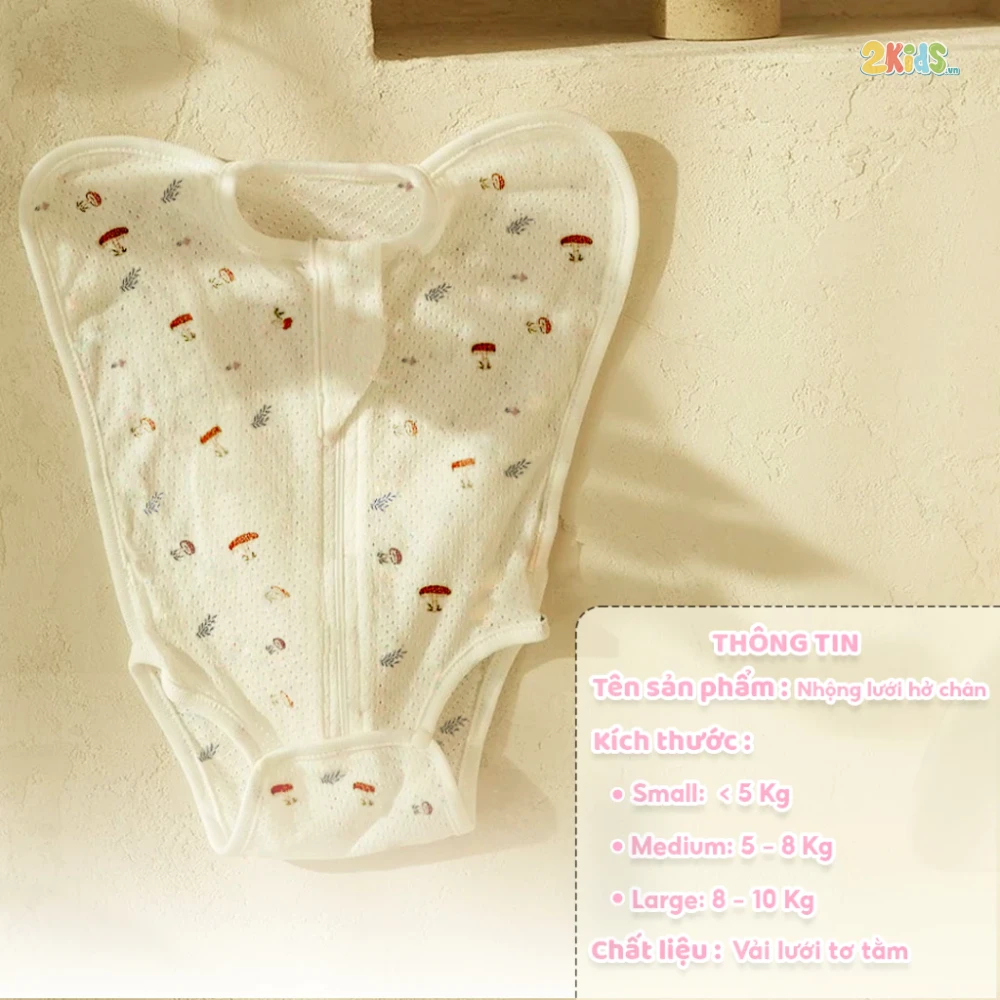 Nhộng chip sơ sinh Unbee tơ tằm thông hơi