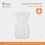 Nhộng chũn sơ sinh Unbee tơ tằm thông hơi