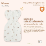 Nhộng chũn sơ sinh Unbee tơ tằm thông hơi