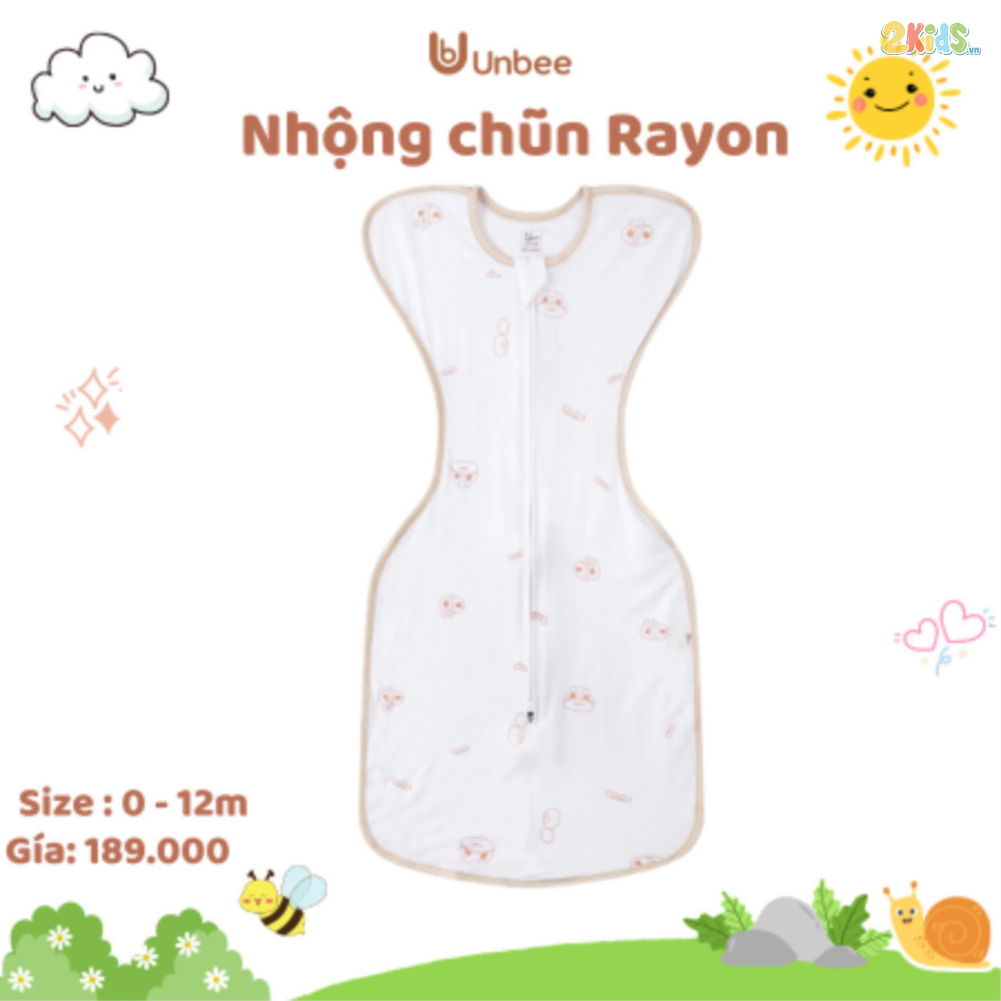 Nhộng Chũn Sơ Sinh Unbee Rayon