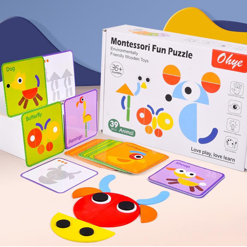 Bộ đồ chơi tạo hình giáo dục Montessori