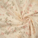 Bộ body sơ sinh Bu baby dài tay cài chéo tai thỏ Bambus