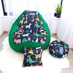 Ghế Lười Giọt Nước Xanh Hình Thú Ngộ Nghĩnh