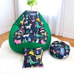 Ghế Lười Giọt Nước Xanh Hình Thú Ngộ Nghĩnh