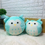 Ghế Lười Hạt Xốp Họa Tiết Cú Mèo Dễ Thương