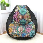 Ghế Lười Quả Lê Họa Tiết Thổ Cẩm Tinh Tế