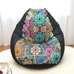 Ghế Lười Quả Lê Họa Tiết Thổ Cẩm Tinh Tế