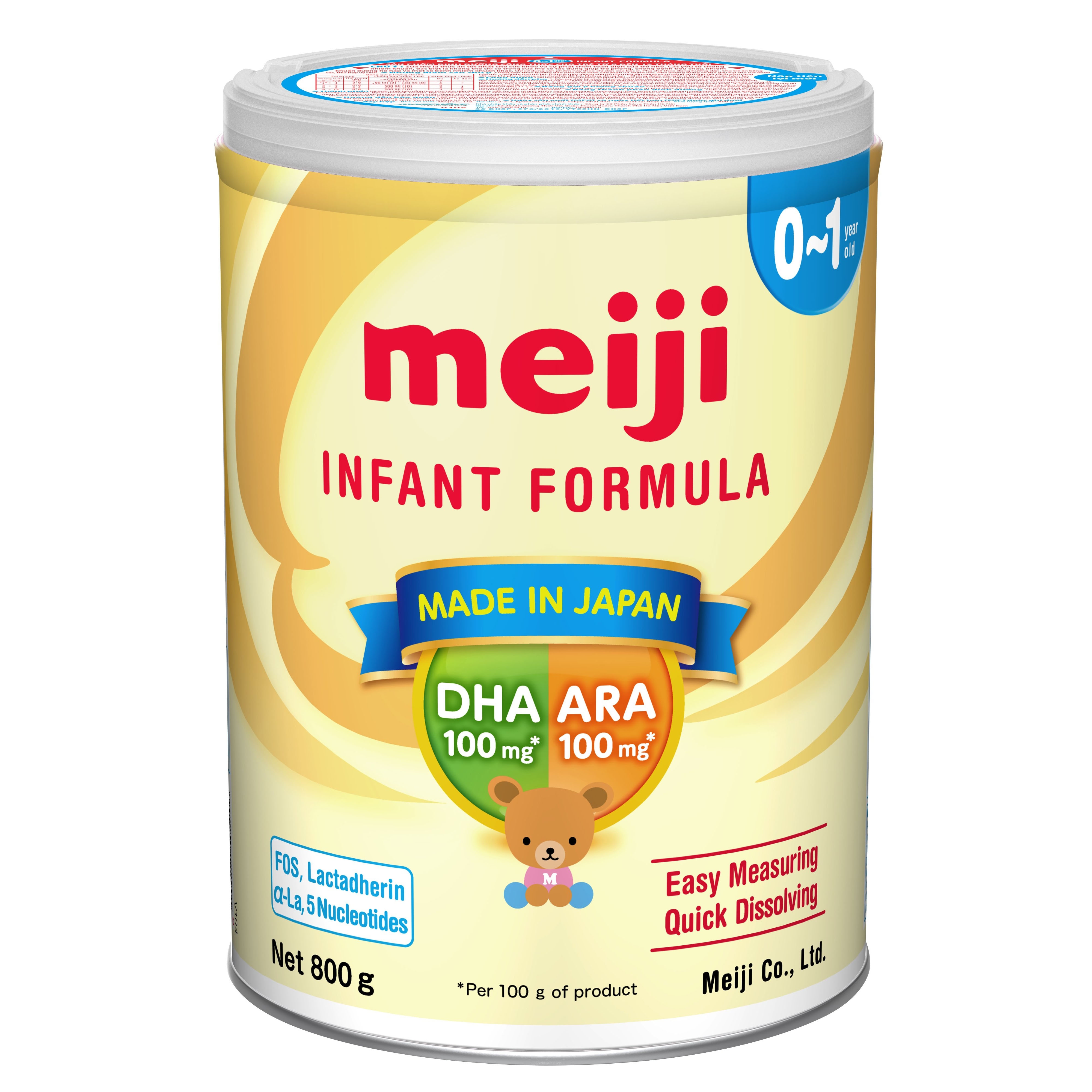 Sữa Mejij Nhập khẩu Infant Formula 800g (0-1 Tuổi)