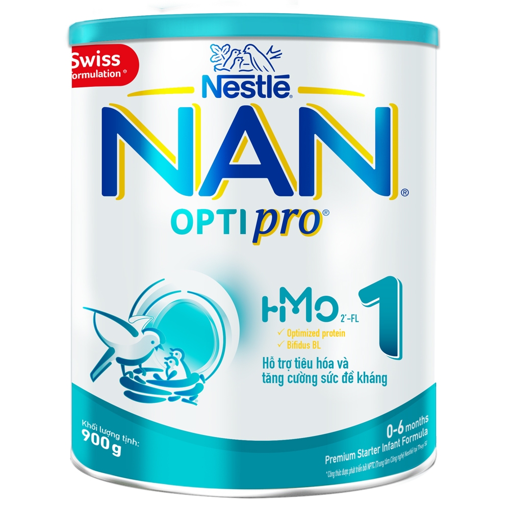 Sữa Nan Optipro Số 1 900g (0-6 Tháng)