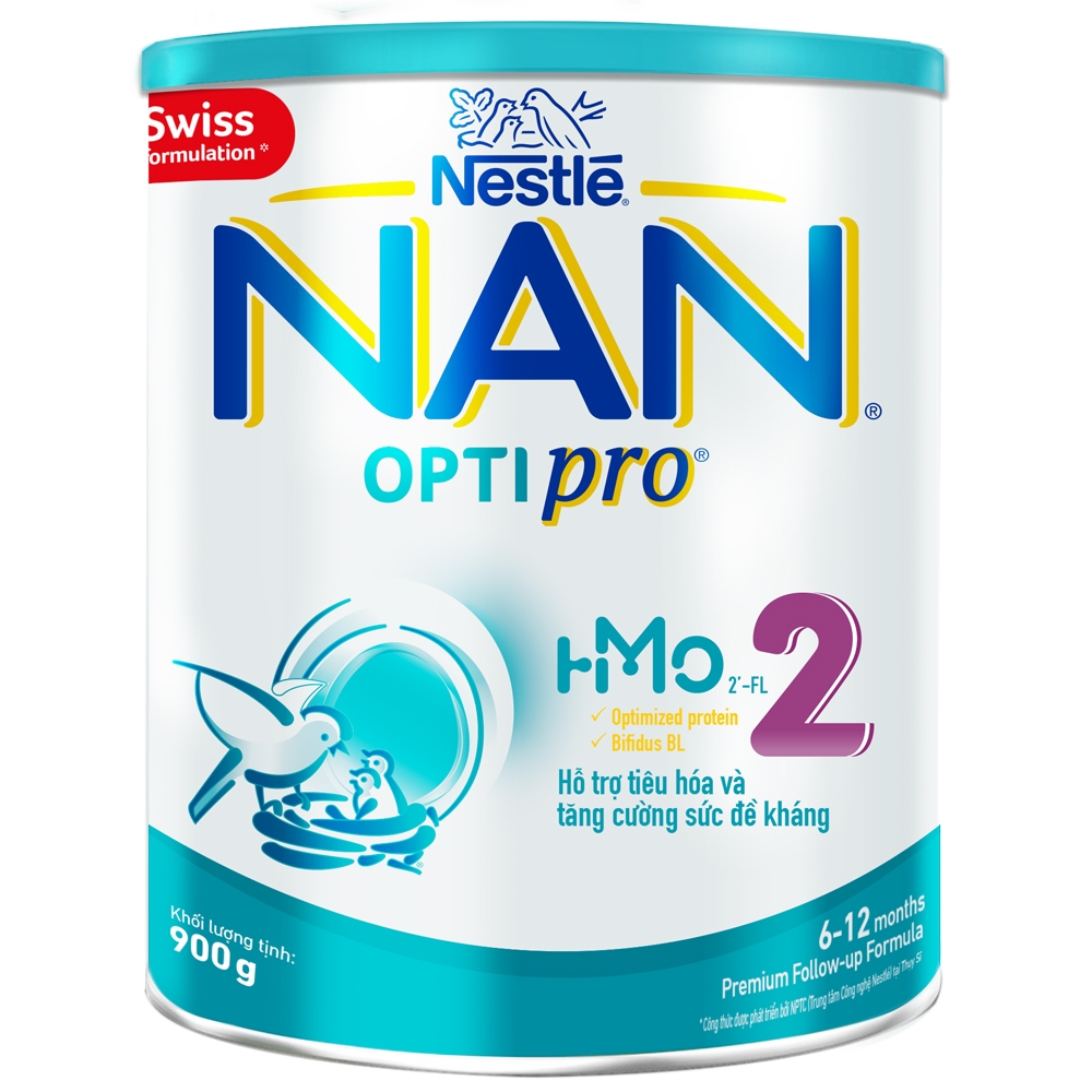 Sữa Nan Optipro Số 2 900g (6-12 Tháng)