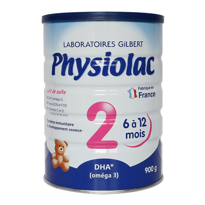 Sữa Physiolac Số 2 900g (6-12 Tháng)