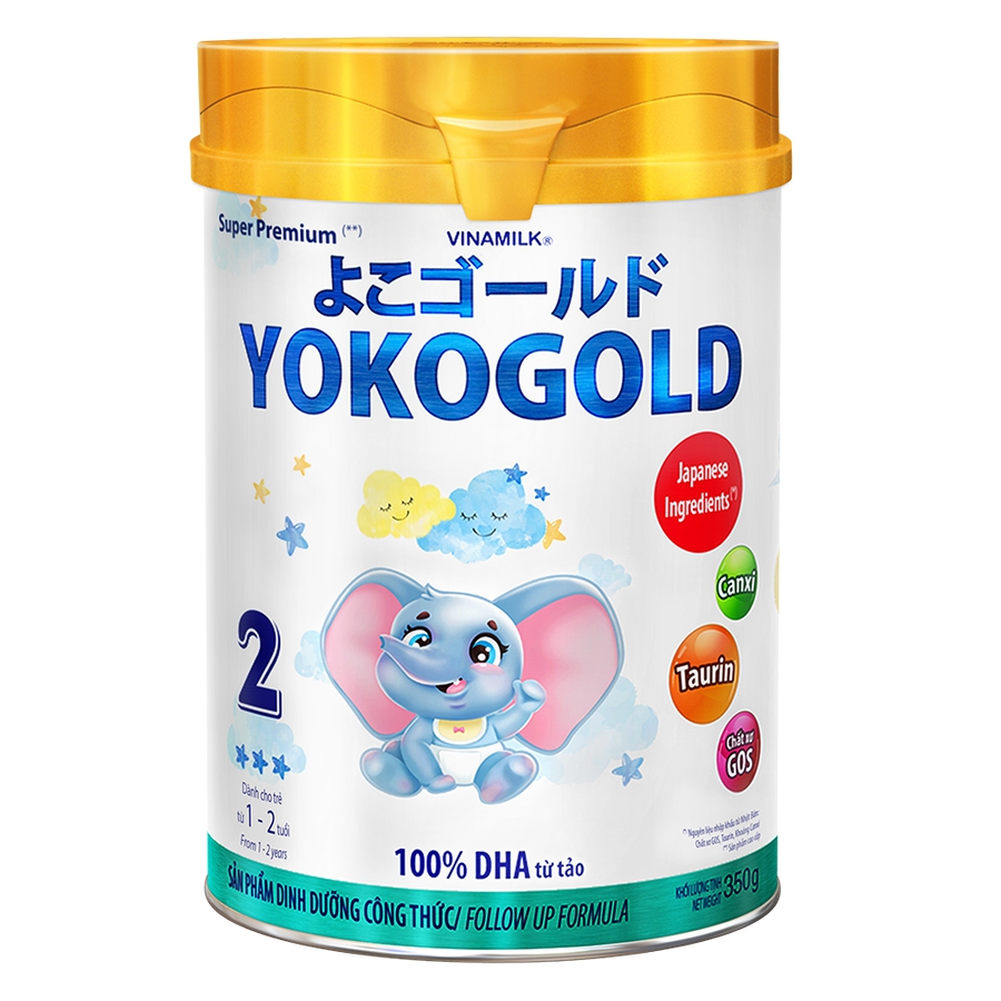 Sữa Vinamilk Yoko Gold Số 2 350g (1-2 Tuổi)